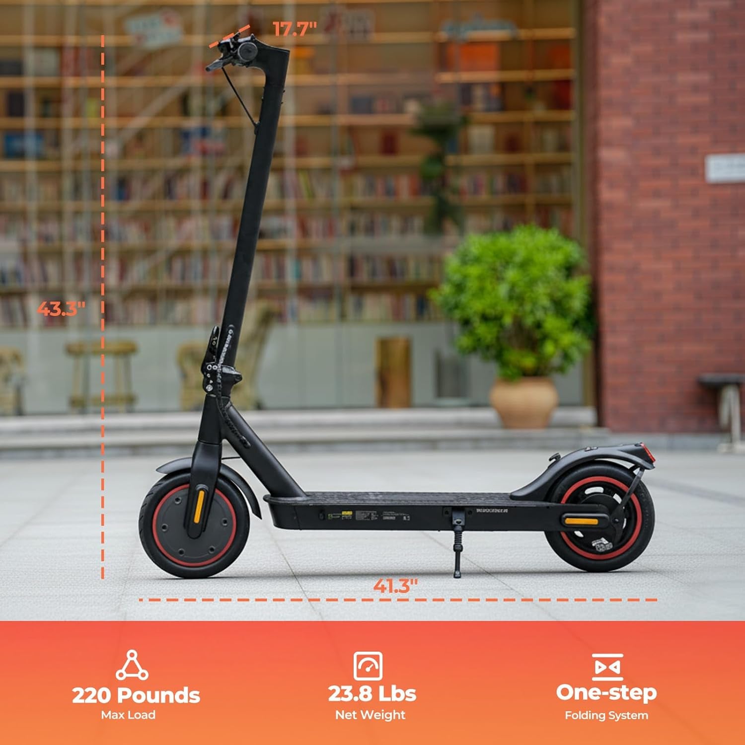 Electric Scooter, 1200W/1000W/500W Powerful Motor, 28/25/21/18 MPH, 28/25/23/21 Miles, 10" /8.5" Tires, Foldable, App Control Escooter, Commuting Electric Scooter for Adults