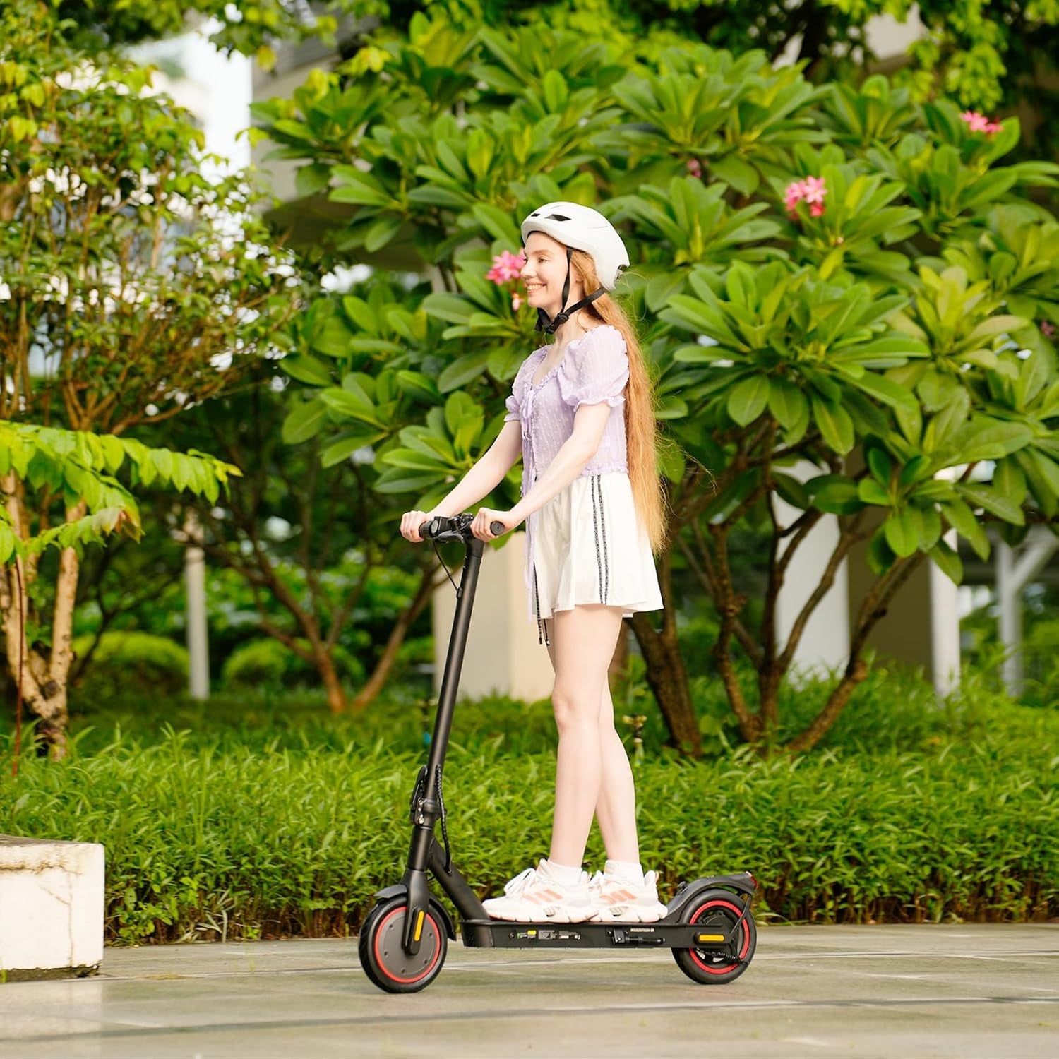 Electric Scooter, 1200W/1000W/500W Powerful Motor, 28/25/21/18 MPH, 28/25/23/21 Miles, 10" /8.5" Tires, Foldable, App Control Escooter, Commuting Electric Scooter for Adults