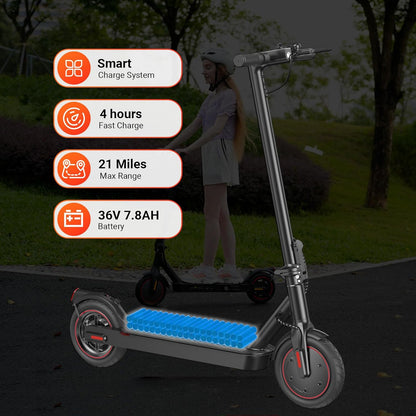 Electric Scooter, 1200W/1000W/500W Powerful Motor, 28/25/21/18 MPH, 28/25/23/21 Miles, 10" /8.5" Tires, Foldable, App Control Escooter, Commuting Electric Scooter for Adults